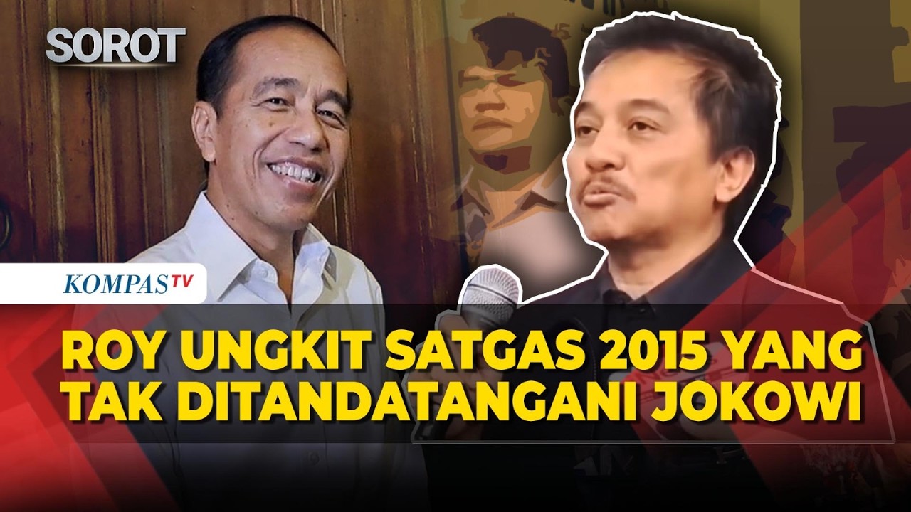 Roy Suryo Ungkit Satgas 2015 yang Disebut Bonjowi Sempat Tak Ditandatangani Jokowi