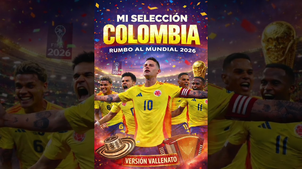 Mi selección colombia - versión vallenato 