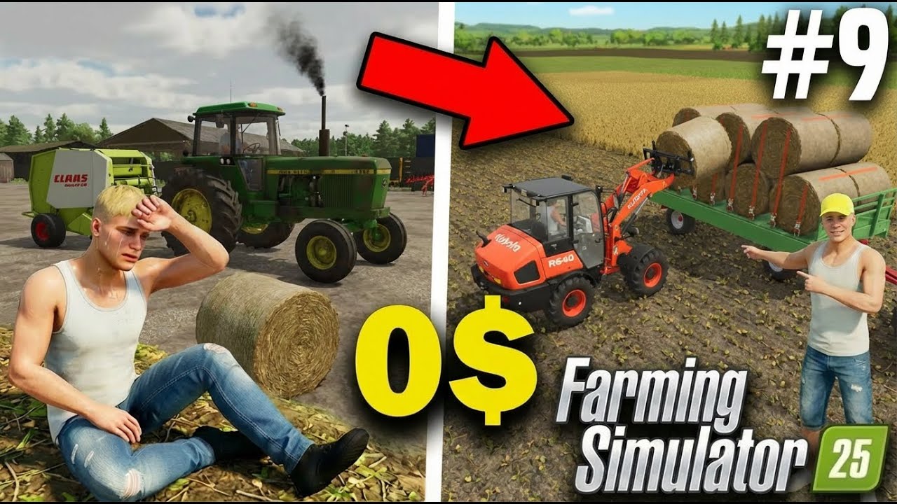 0$ FOREST CHALLENGE! 🌲🪓 #9 🚜 Farming Simulator 25