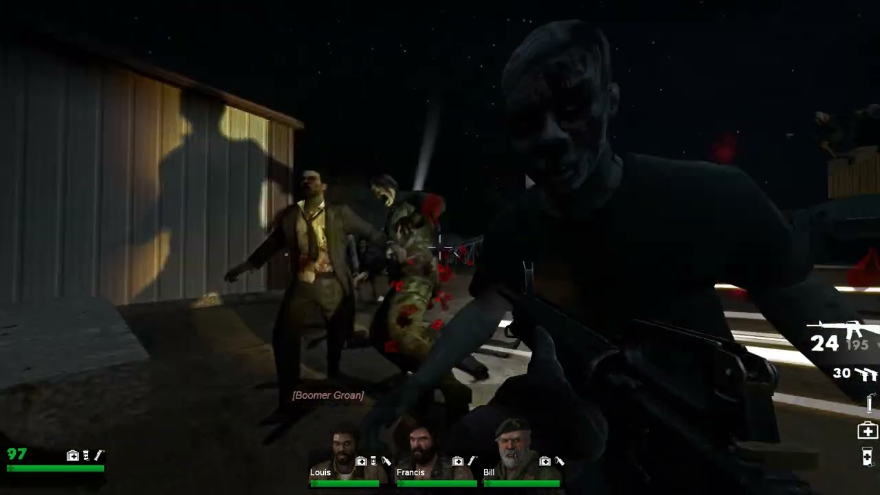 Left 4 Dead Beta: No Mercy - The Rooftops/2006 Beta Concept (No Commentary Gameplay)