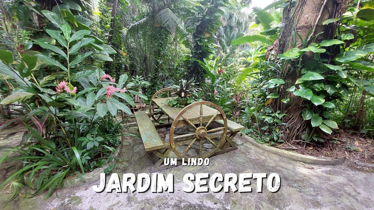 Visitando um JARDIM SECRETO | Um lugar LINDO e INCRÍVEL com IDEIAS SIMPLES