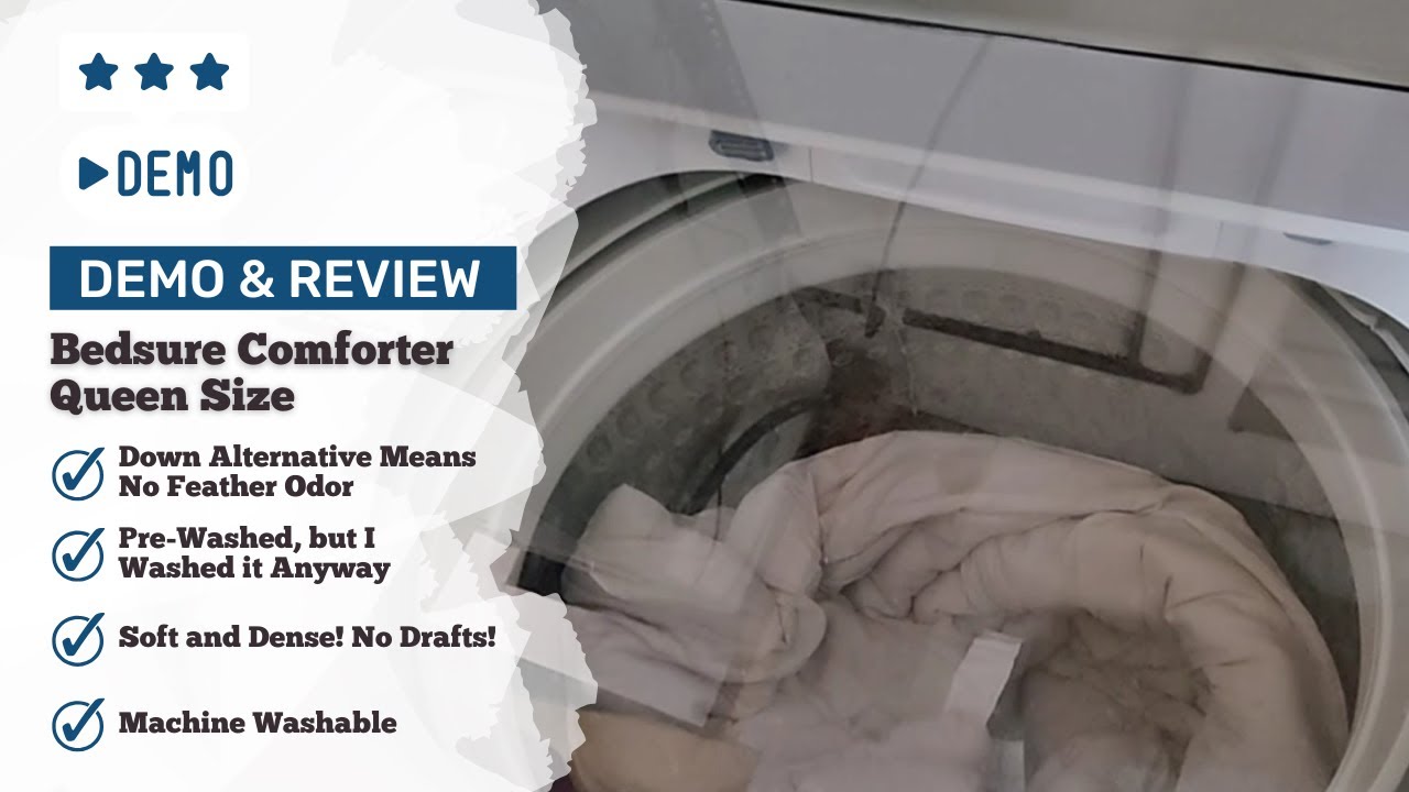 Is the Bedsure Down Alternative Comforter Worth it? YES! Here's Why!