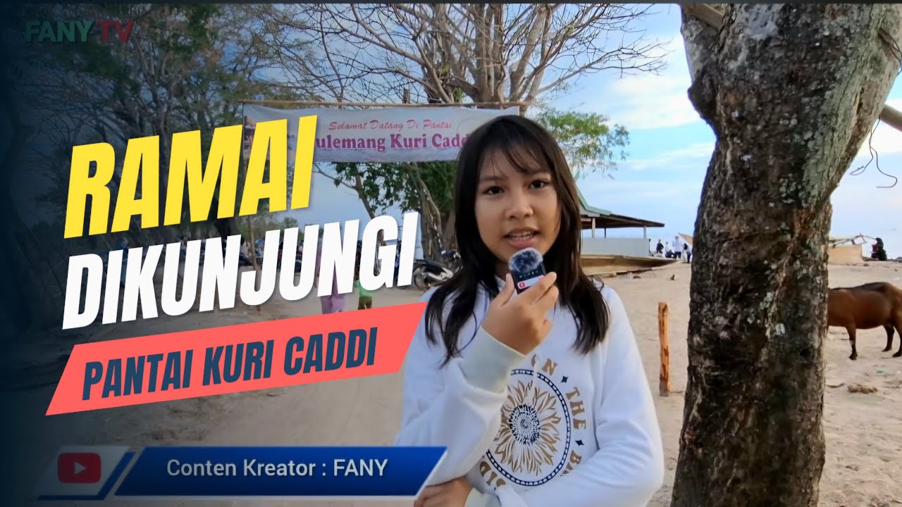 SUDAH RAMAI, INI PANTAI KURI CADDI SEKARANG..!!!