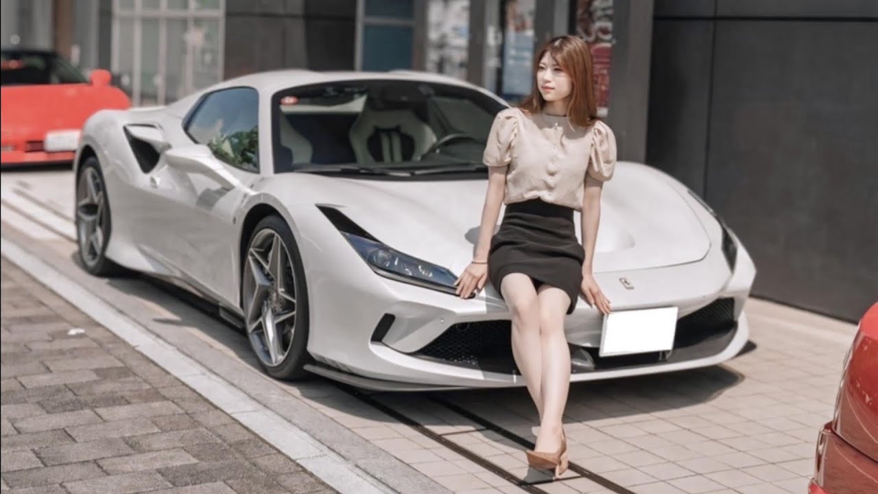 【 フェラーリ  F8 】女2人でスーパーカーツーリングへ Let's Go ～♪