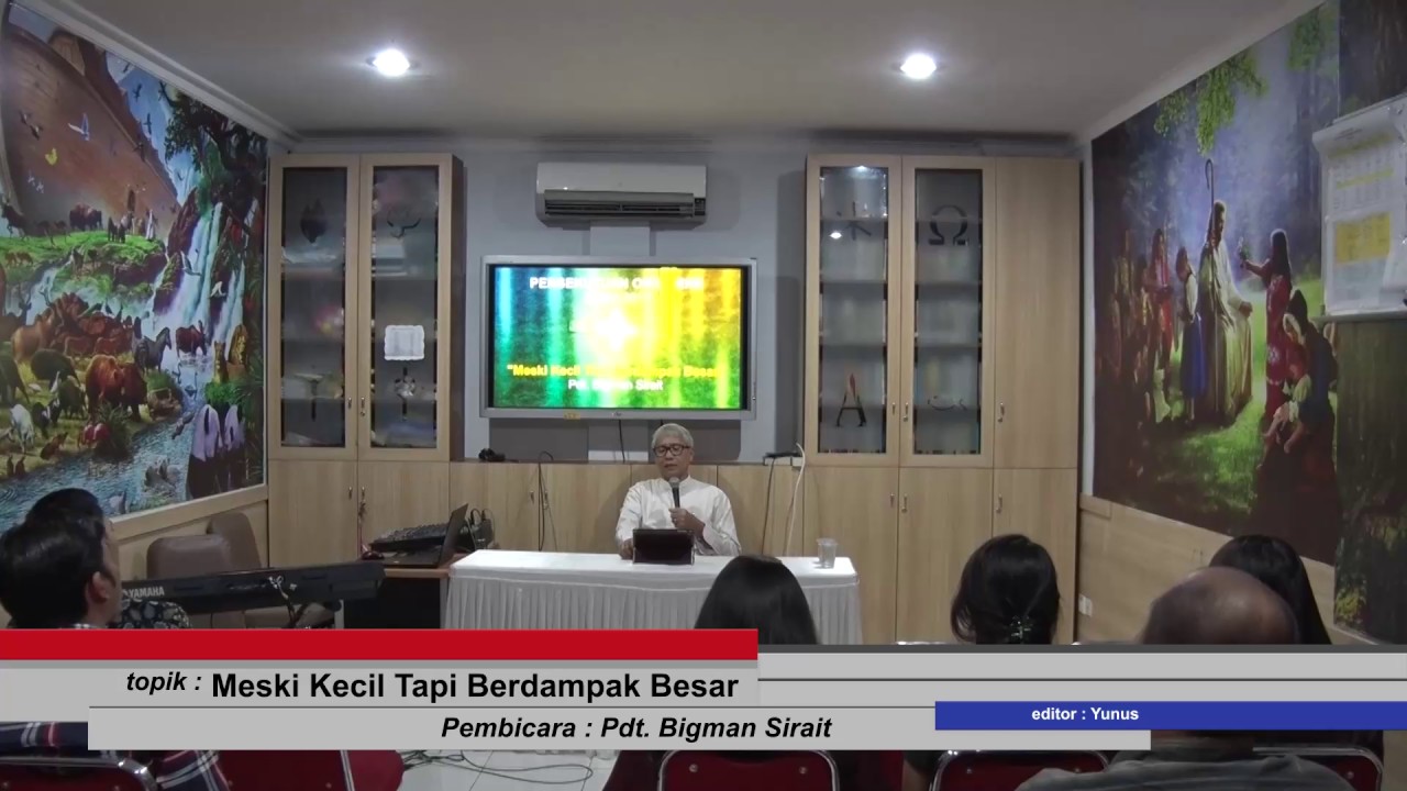 Meski Kecil Tapi Berdampak Besar Pdt Bigman Sirait