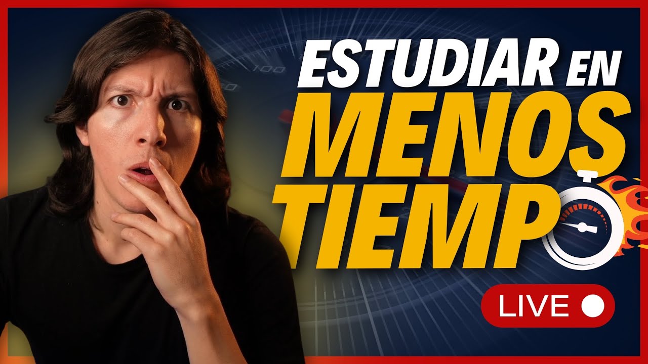 Cómo Estudiar Más Rápido y Ahorrar Tiempo⏳ | Clase de Técnicas de Estudio