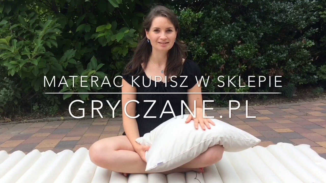 Materac gryczany (z łuską gryki) - Gryczane.pl