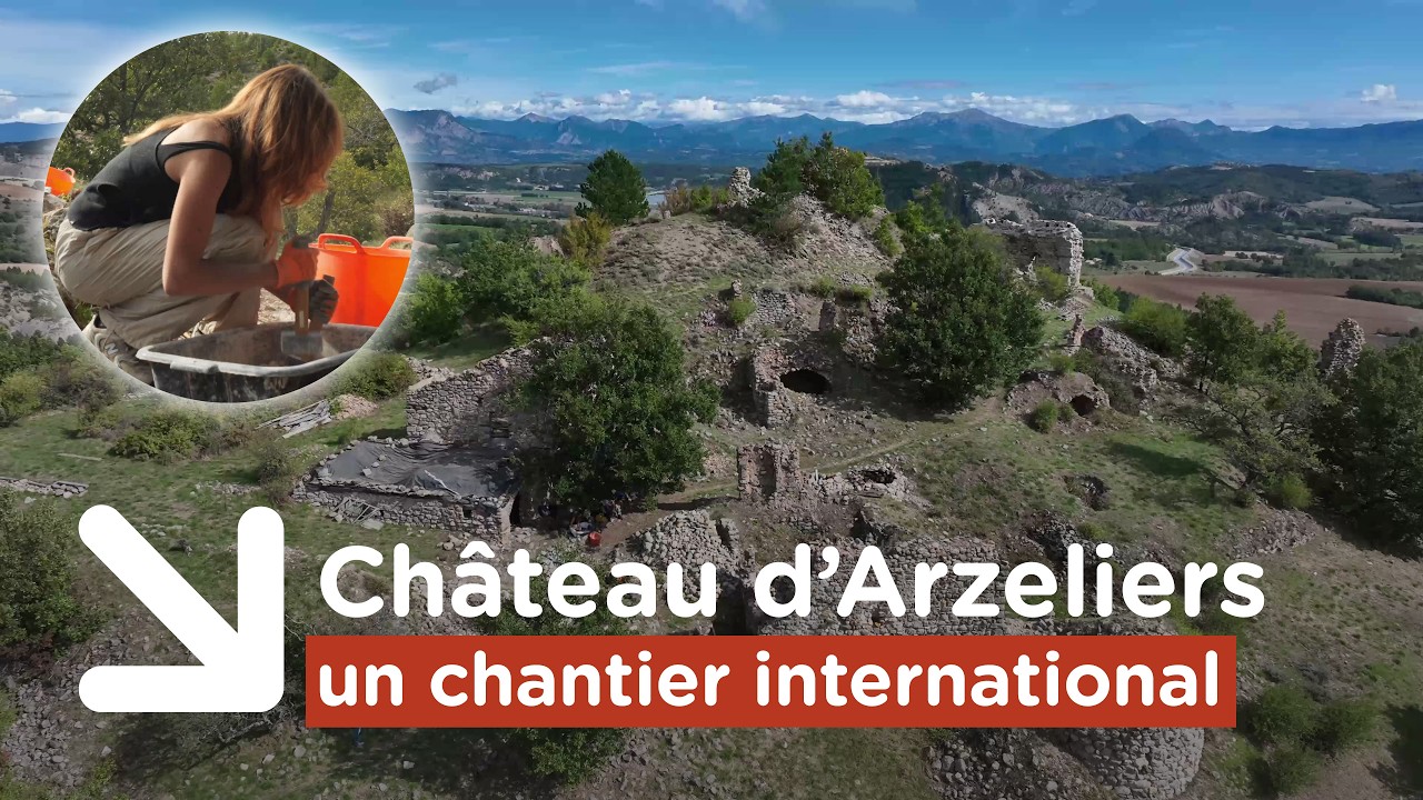 Château d'Arzeliers : un chantier international