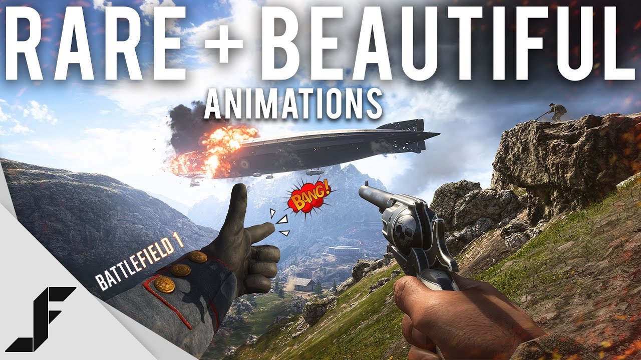 Rare and Beautiful Battlefield 1 Animations