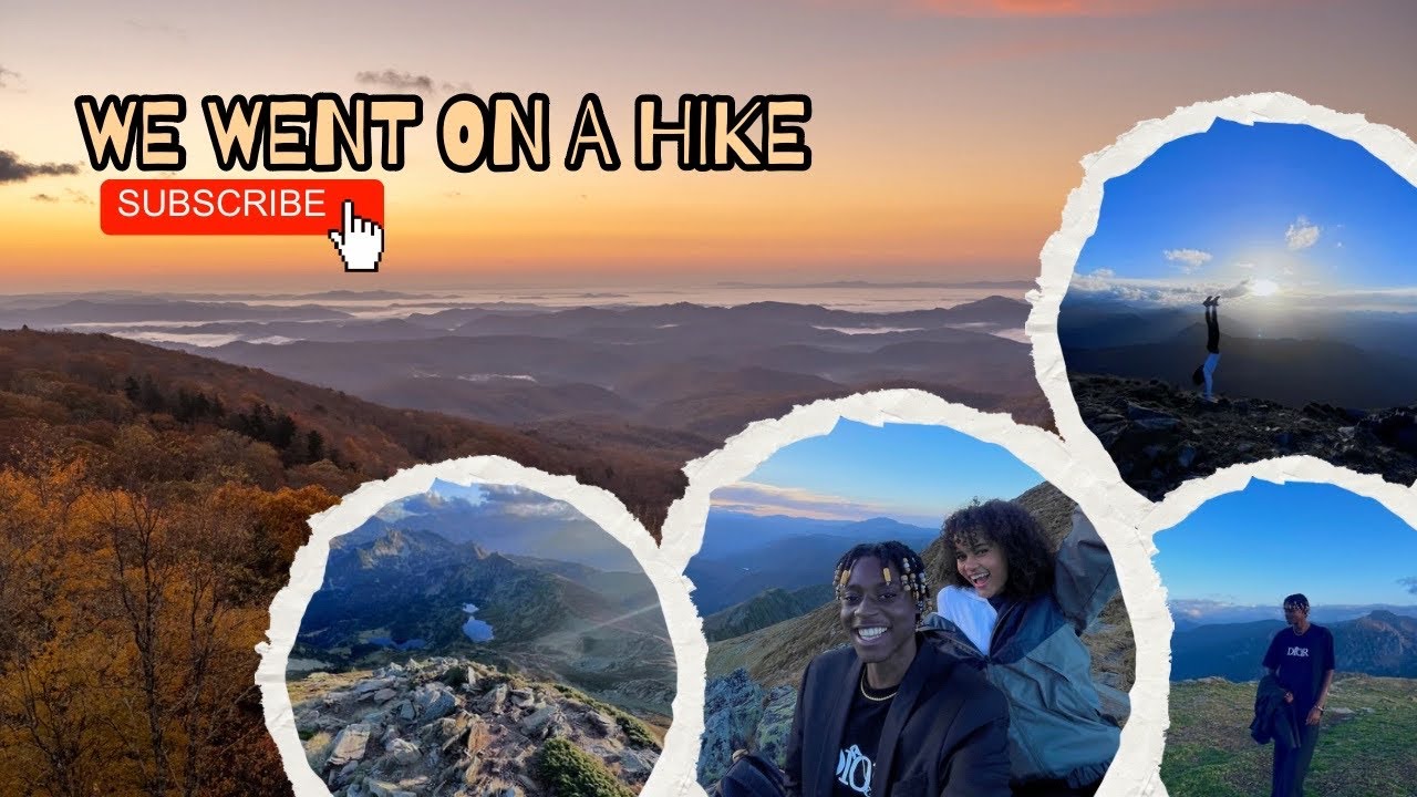 After clubbing, I decided to go on a Hike with my friend