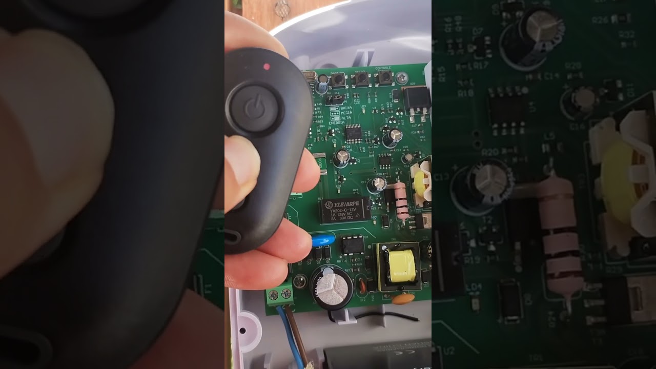 Electrificadora Intelbras. Armado de zona con control remoto