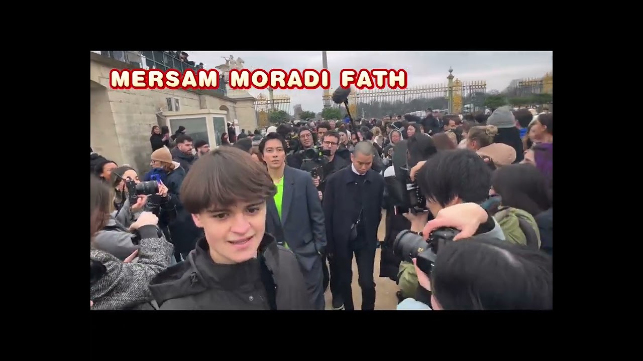 Tomohisa Yamashita 山下智久 AT FASHION SHOW DIOR IN PARIS 27 /FEBRUARY /2024