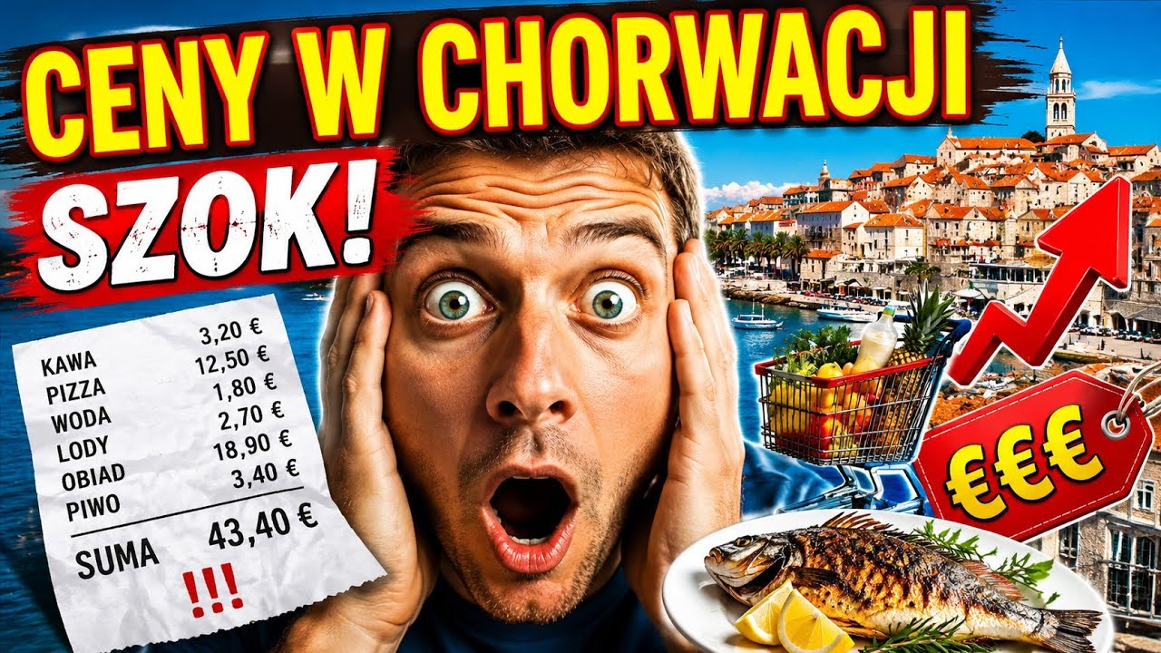 Ceny w Chorwacji 2024 Croatian prices