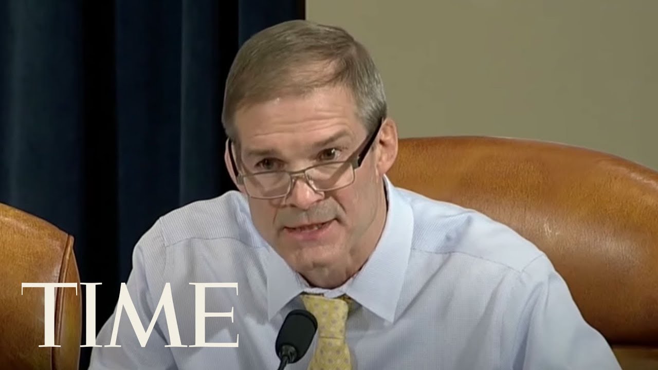 Rep. Jim Jordan Calls William Taylor The Trump Administration's 'Star Witness' | TIME