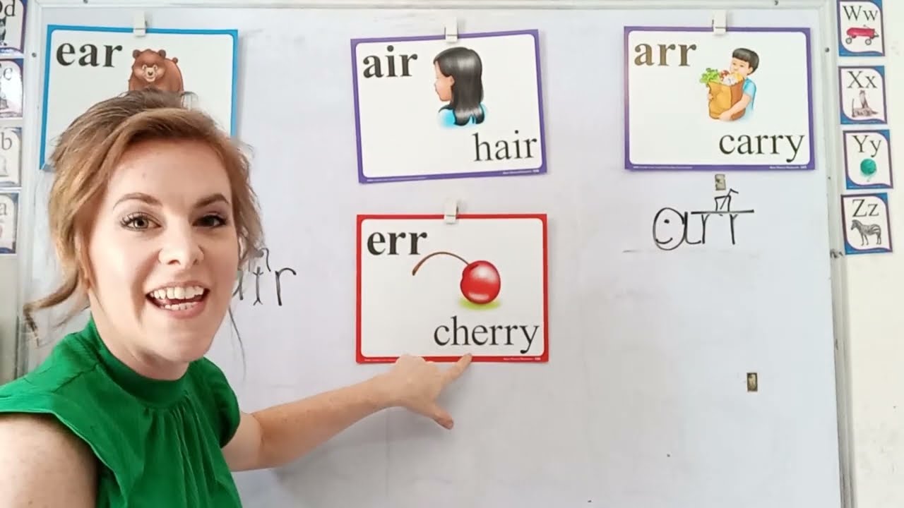 Phonetic Sound Comparisons with Special Sounds: ear, air, arr, err