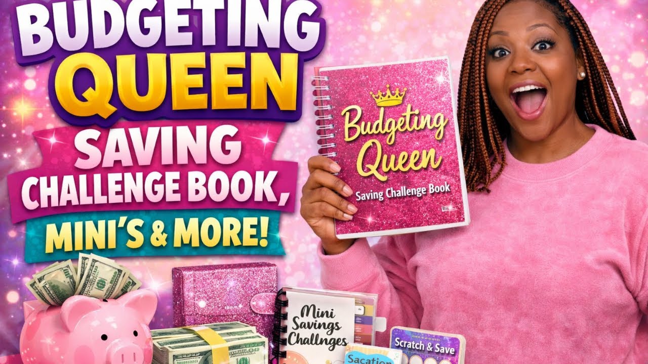 Budgeting Queen Saving Challenge 👑💵 | Minis, Books & More!