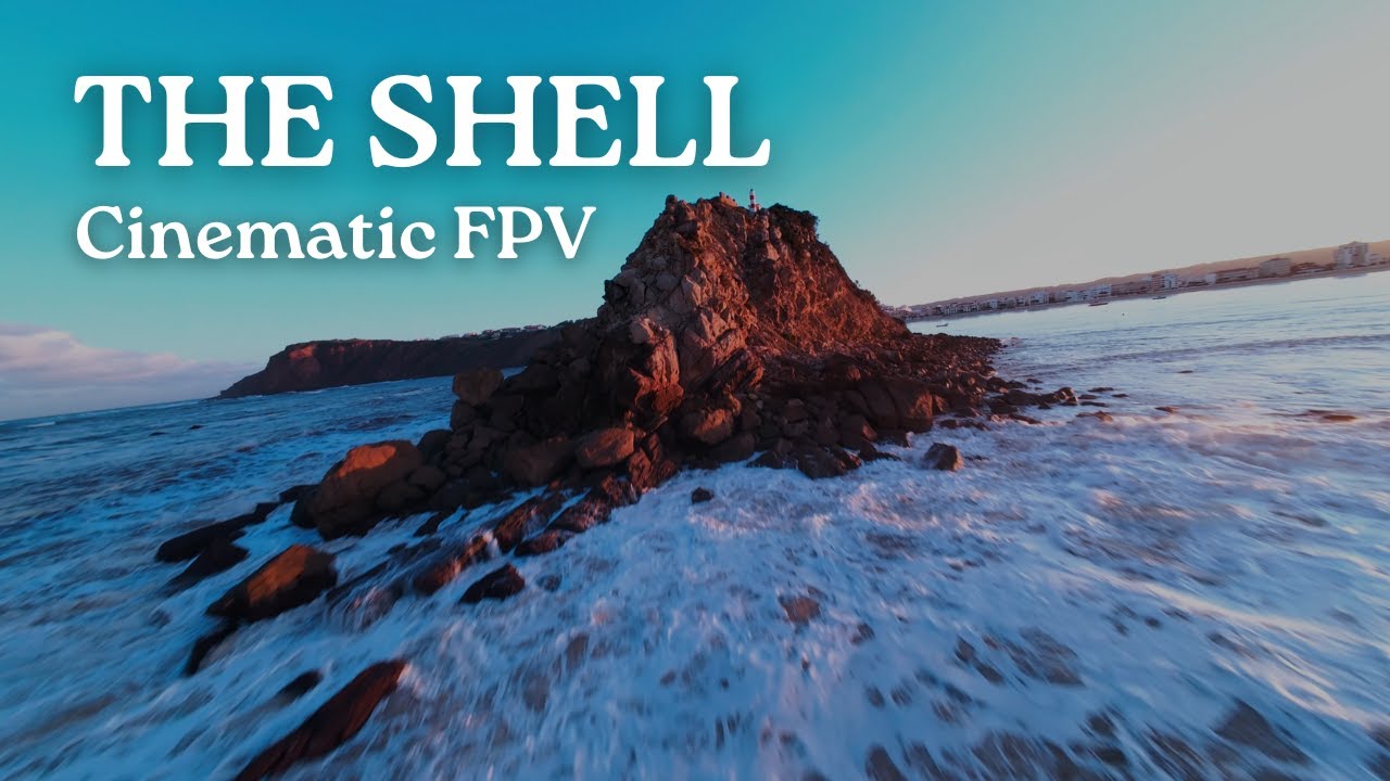 The Perfect Shell: Sunrise FPV at São Martinho do Porto | 4K Cinematic