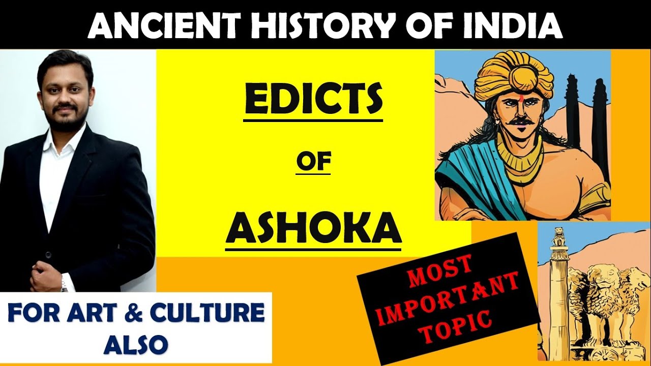 Ashoka Edicts and Inscriptions | Ancient History of India