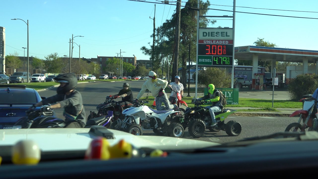 Almost Hit Dirt Biker’s Uptown, New Orleans