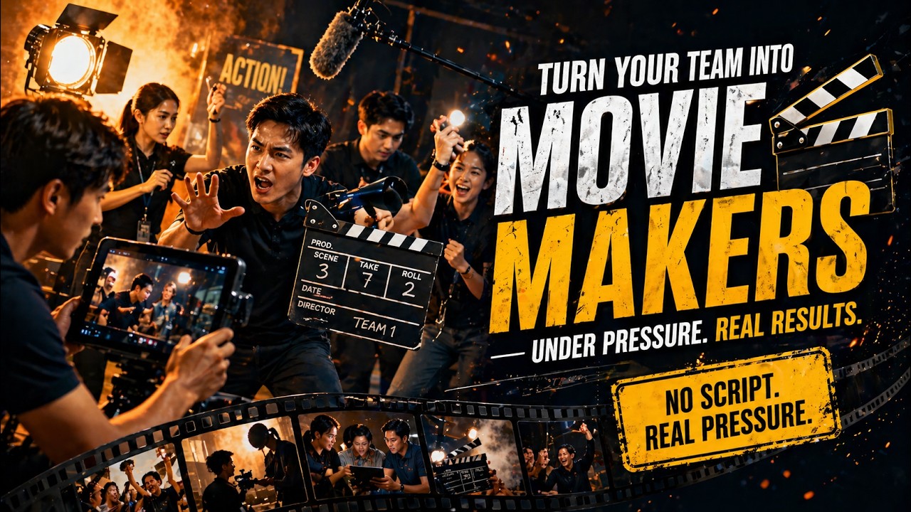 Blockbusters AI | Teams Turned Into Movie Makers With Team Building Asia