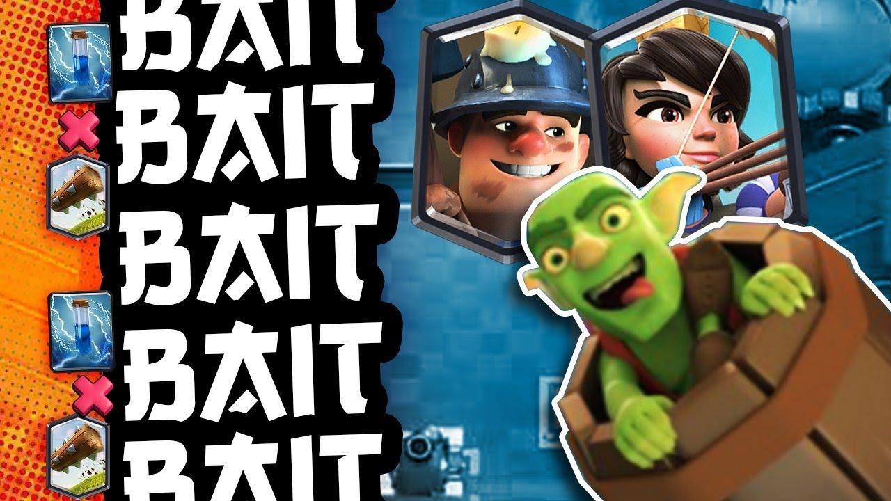THE NEW BEST BAIT DECK!! High Ladder Pushing — Clash Royale