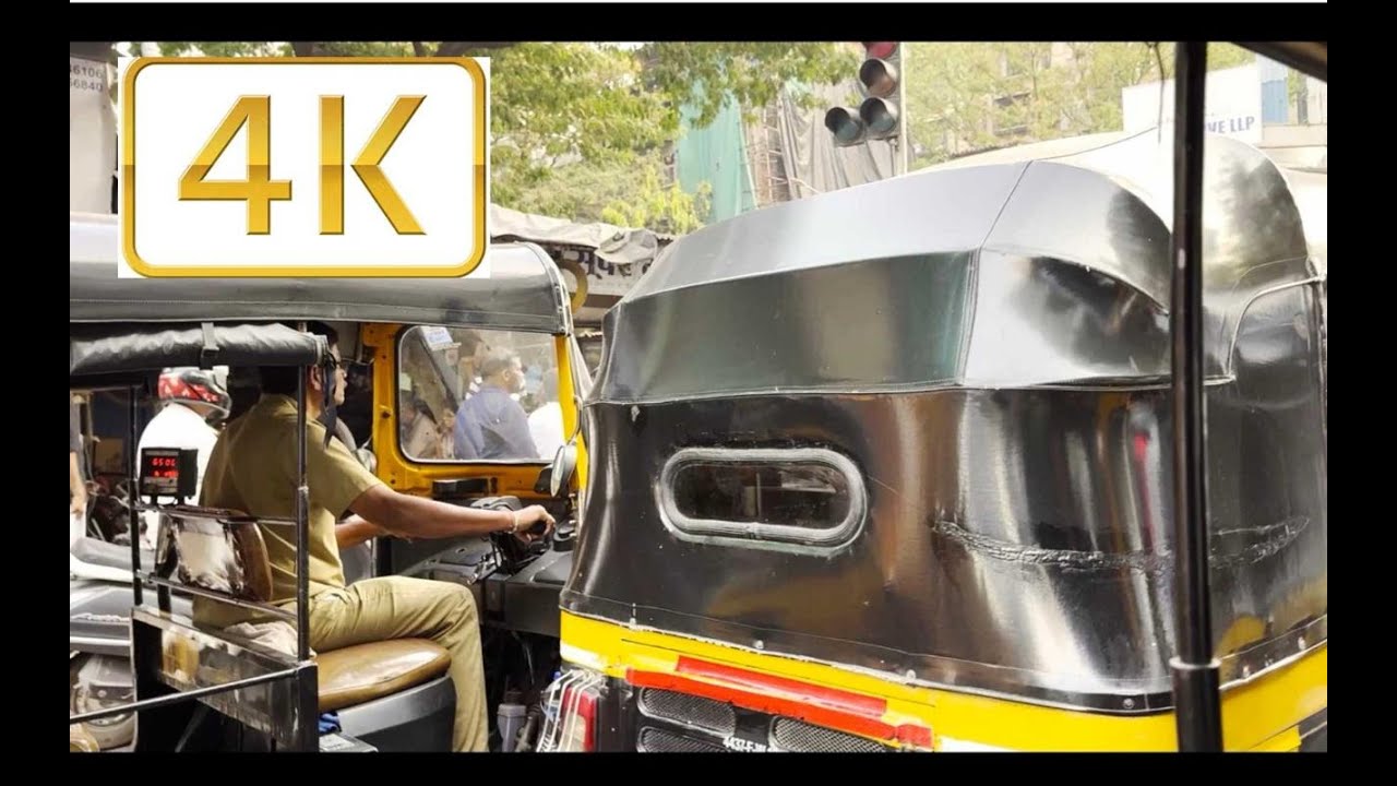 Mumbai Vlog: Tuk Tuk Ride Home to Work Rickshaw