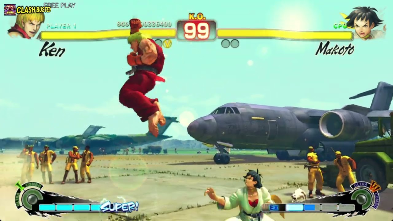 Ken vs Makoto | Ultra Street fighter 4 | Arcade Taito NESiCAxLive Gameplay (2026)