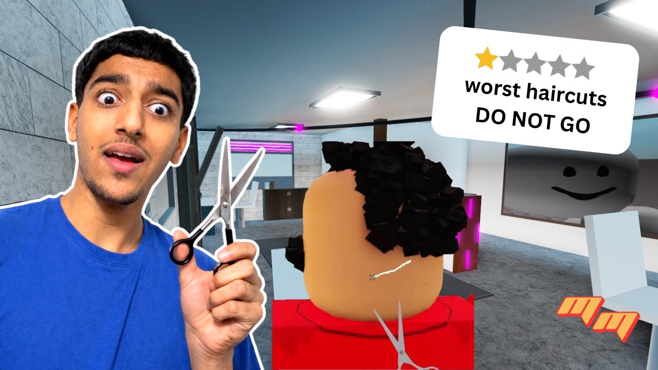 I became the WORST BARBER in ROBLOX💀| MrMesh
