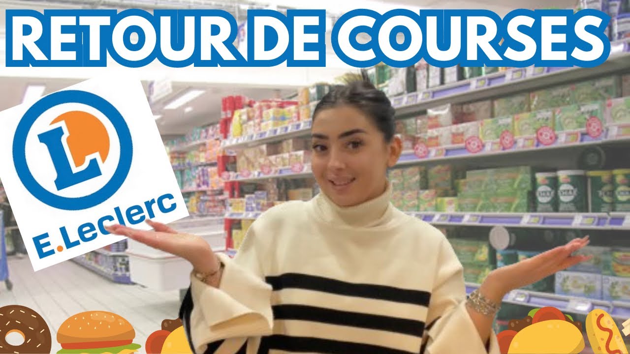 RETOUR DE COURSES | LECLERC 💶