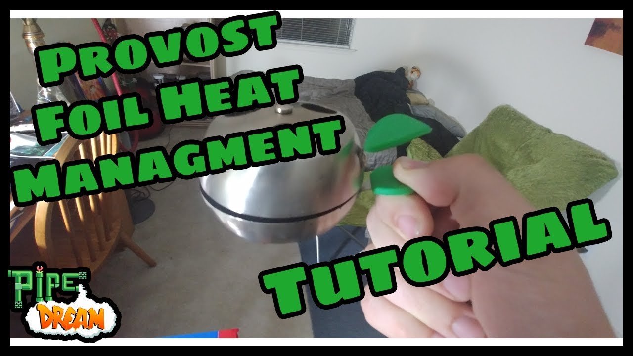 How To Use AOT Provost With Foil: Hookah Heat Management Tutorial