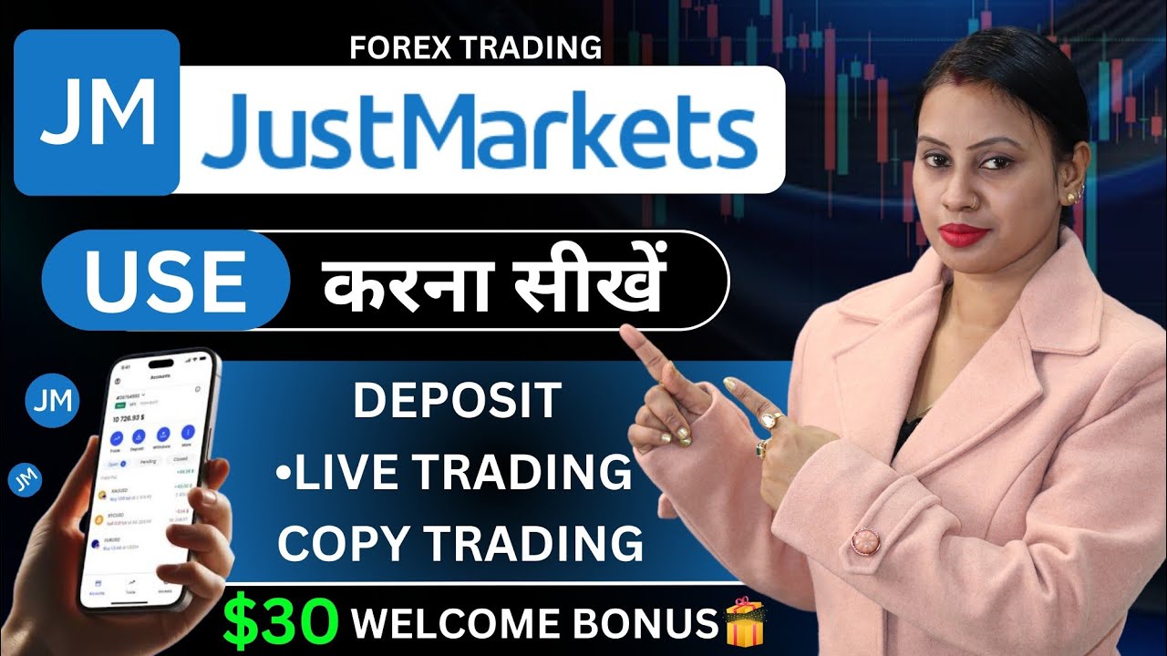 JustMarkets Forex Trading | Just Markets Me Trading Kaise kare | How To Use Just Markets Forex App