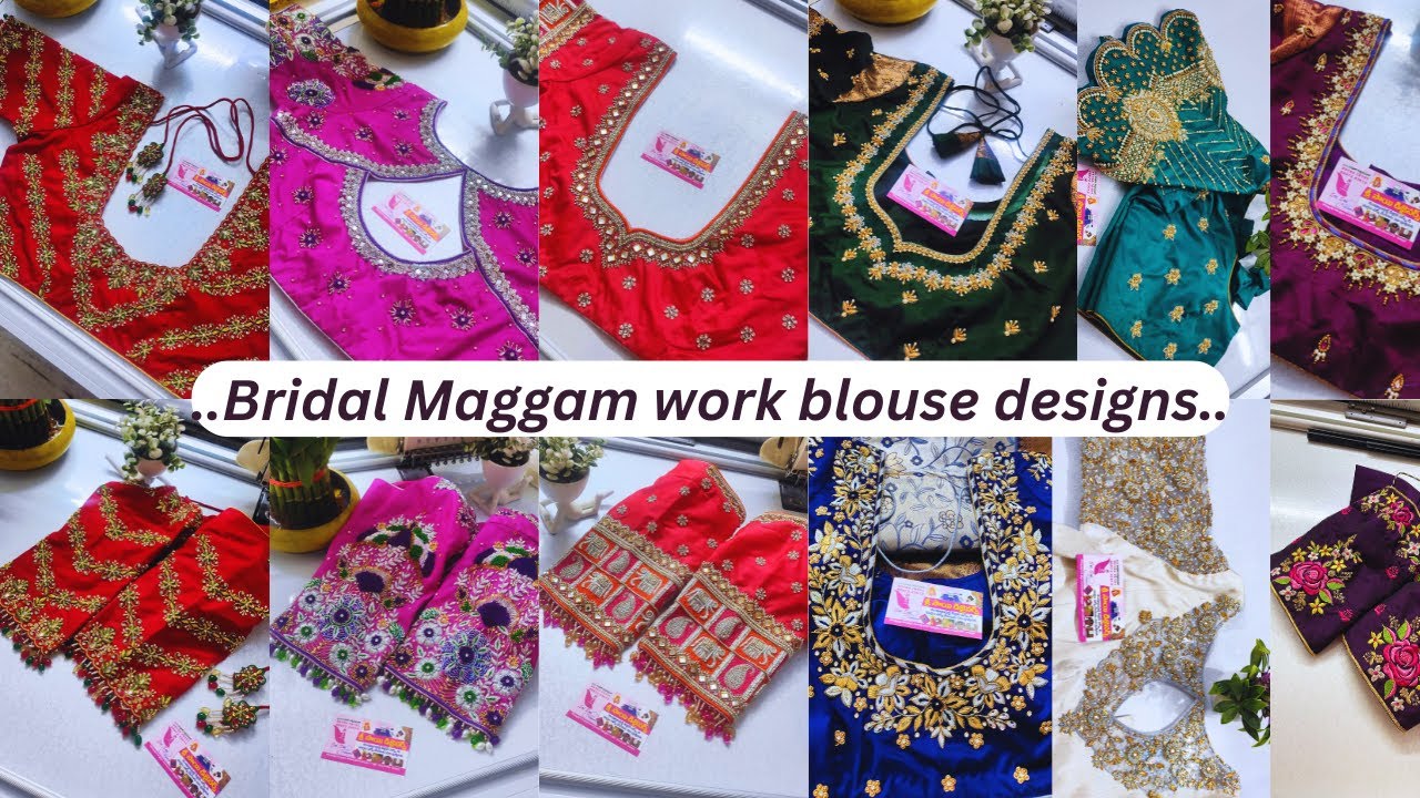 Sri Sai Designers || Bridal maggam work blouses || Jithantha blouses || Ratna Kumari || Ponnur