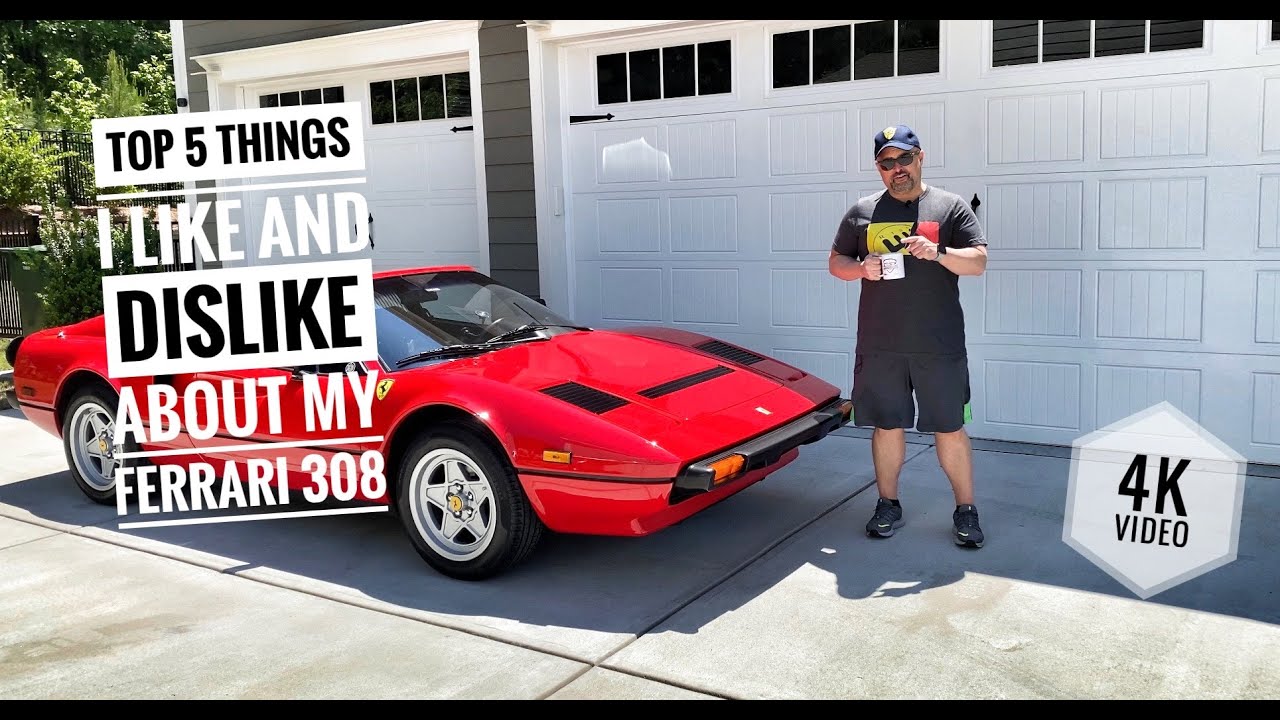 Пять главных вещей, которые мне нравятся и не нравятся в моем Ferrari 308