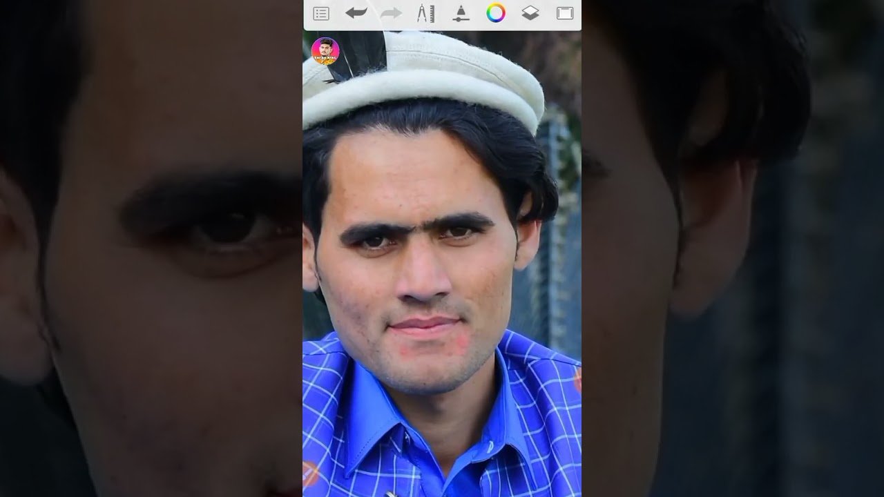 Sketchbook Color Soft Light   Face Screen Photo Editing Tutorial #shorts  #ytshort  #youtubeshort