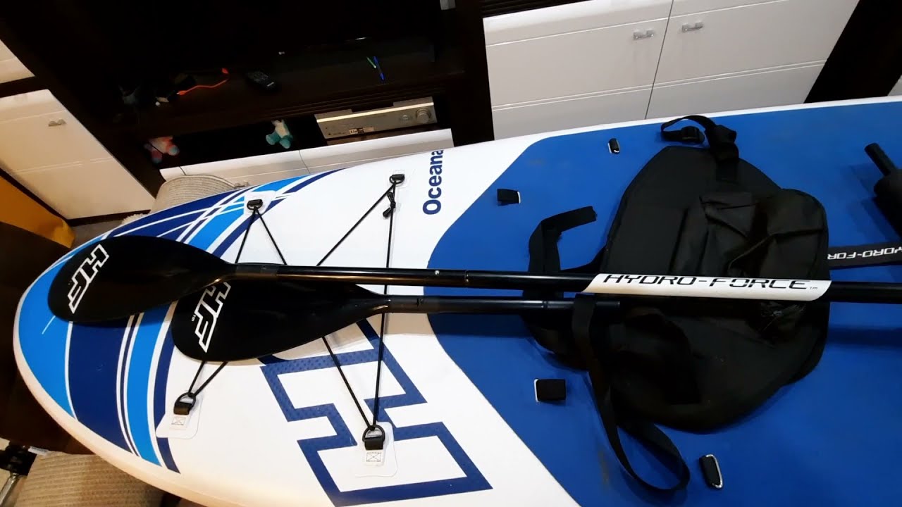 Supboard Hydro Force Oceana 2020, тест на прогиб, обзор после полугодовой эксплуатации.