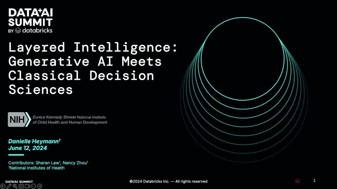 Layered Intelligence: Generative AI Meets Classical Decision Sciences