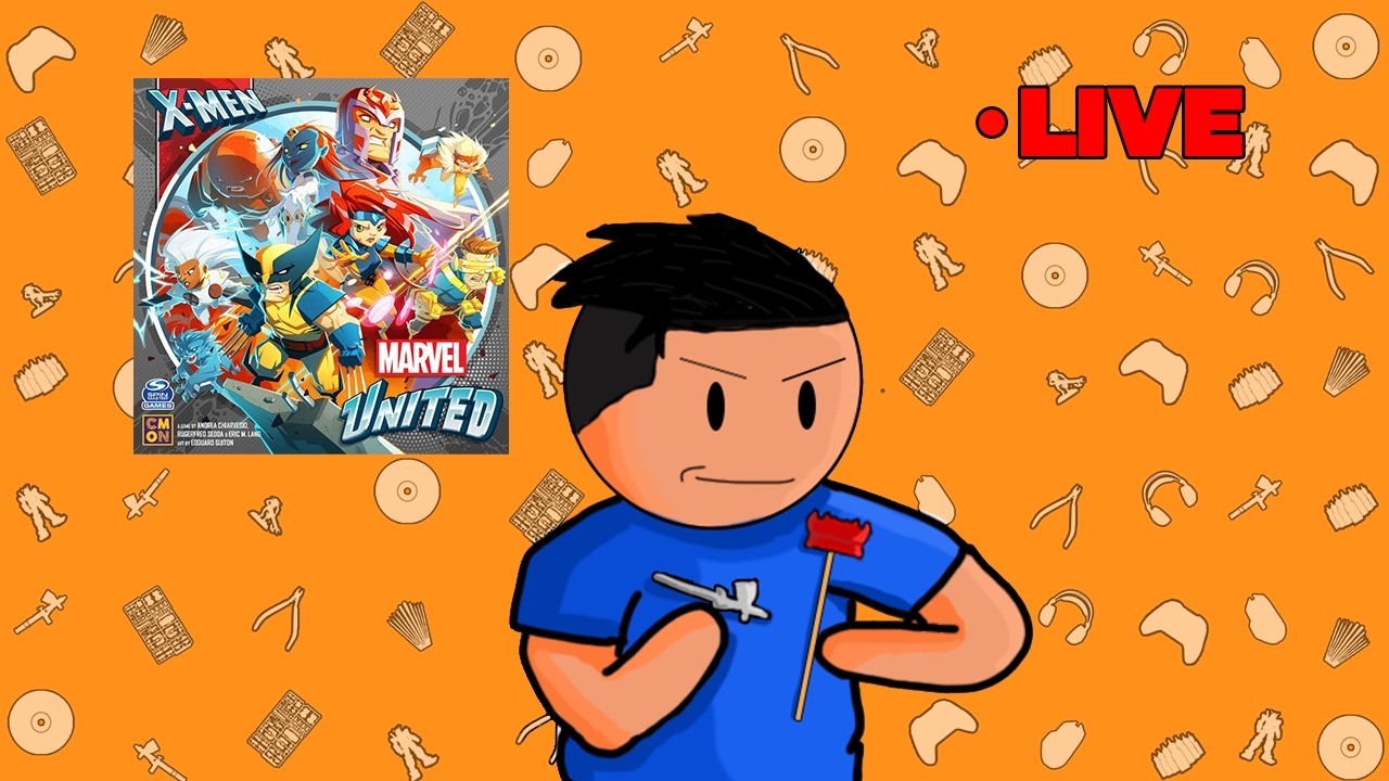 🔴Live V. painting Marvel united X-men day2