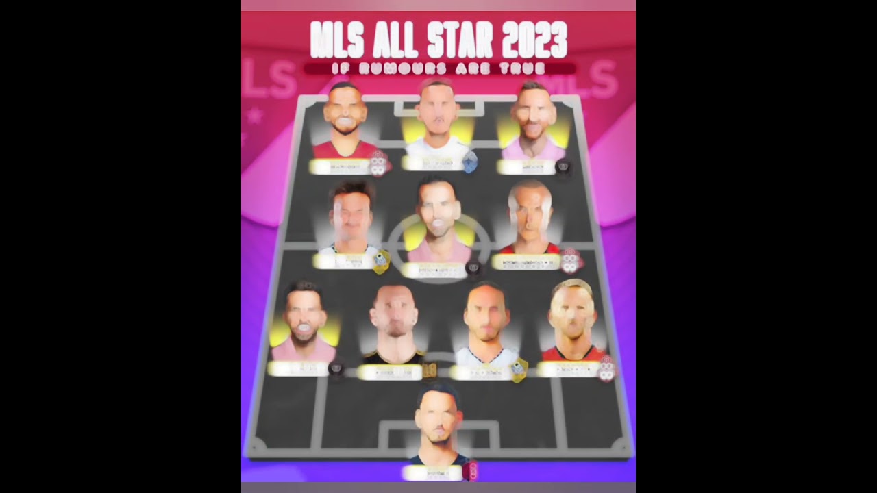 MLS ALL STAR 2023 IF RUMOURS A RE TRUE 🥶#shorts#youtubeshorts#messi