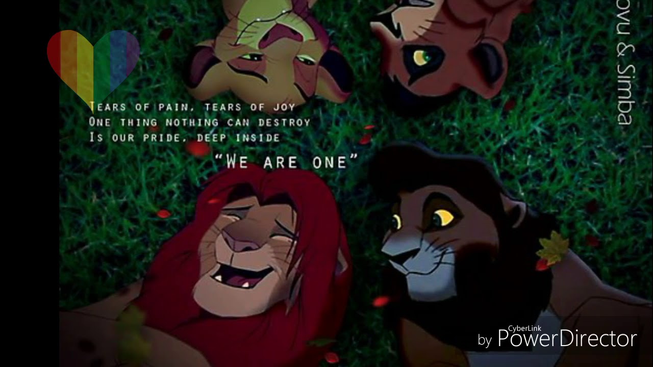 Lion king - Happy pride month 💖 Love is Love ❤