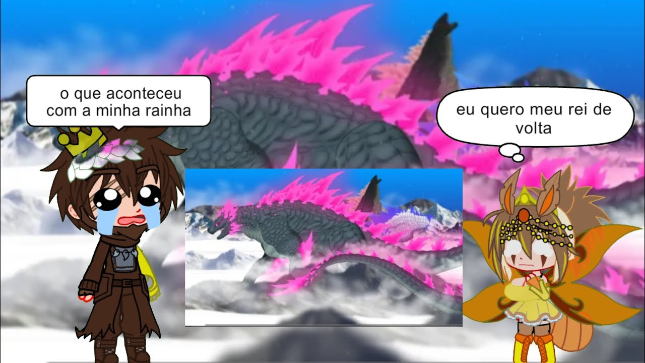 Kajius reagir Monsters fusion evolved_ Godzilla x Shimo não é namoro apenas fusão