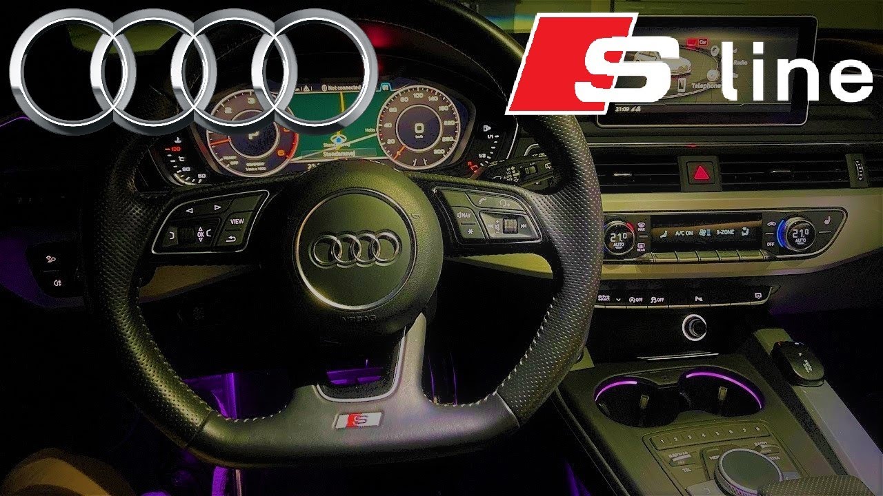 Audi A4 Avant 3.0 V6 TDI Quattro S-line 2017 (217 Hp) | Night POV
