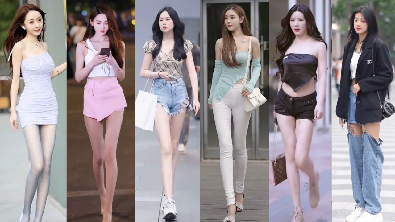 Mejores Street Fashion Douyin China | 抖音街拍穿搭 ！Douyin Tiktok China Thời Trang Đường Phố Ep.266