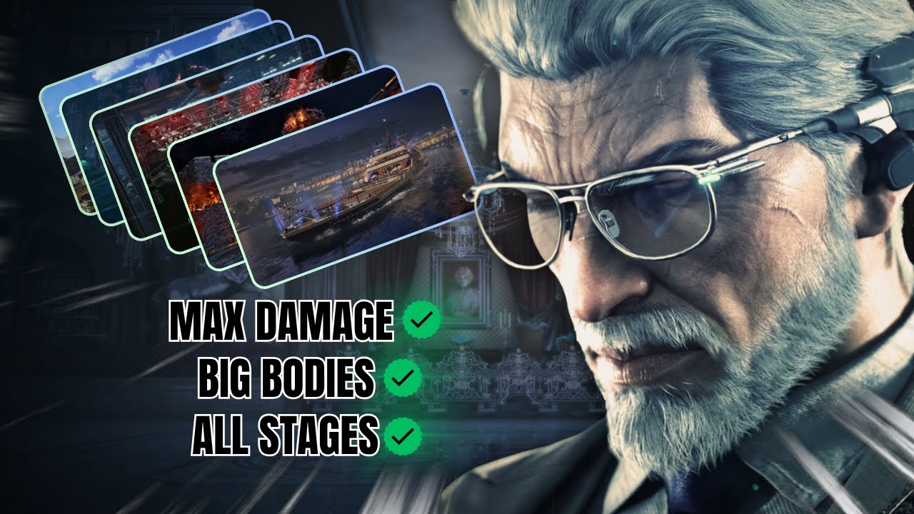 Ultimate Victor Chevalier Wall Combo Guide –Tekken 8  (All Stages Covered!)
