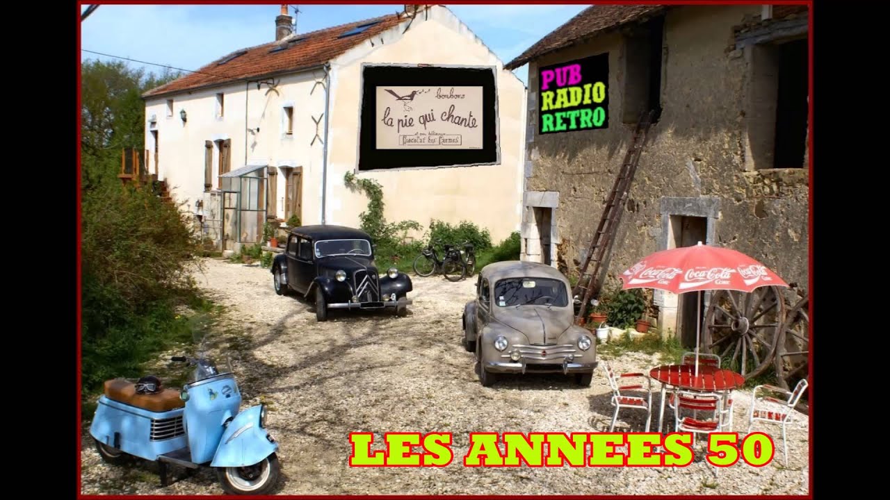 PUB RADIO R&Eacute;TRO ANN&Eacute;ES 50 ENVOYEZ LA R&Eacute;CLAME !