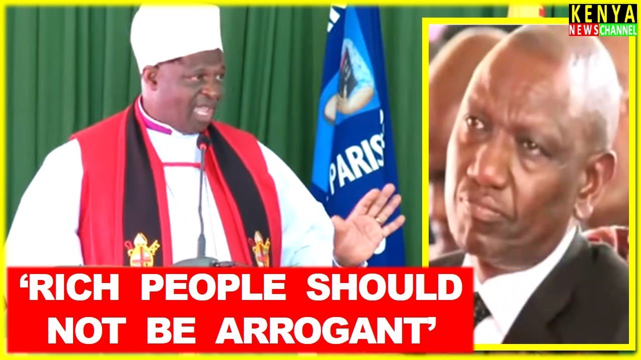 Listen what this BOLD Bishop said in front of Ruto today in Church at ACK All Saints Maralal
