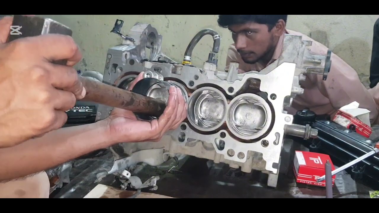 Honda City 2015 L13Z1 1.3L i-VTEC Engine Rebuilt (Part-1) #Hondacity #overhaul 