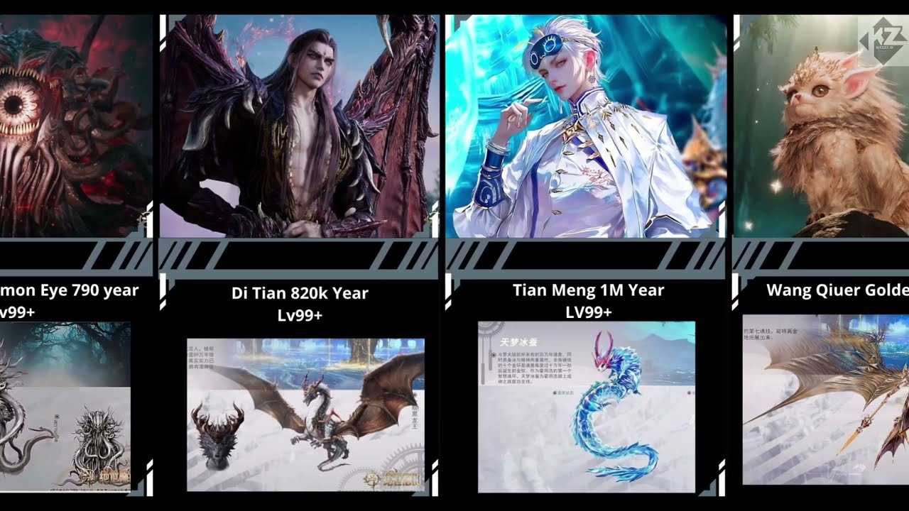 Soul Land 2 :Ranked Top 10 Spirit Beasts Of Soul Land 2
