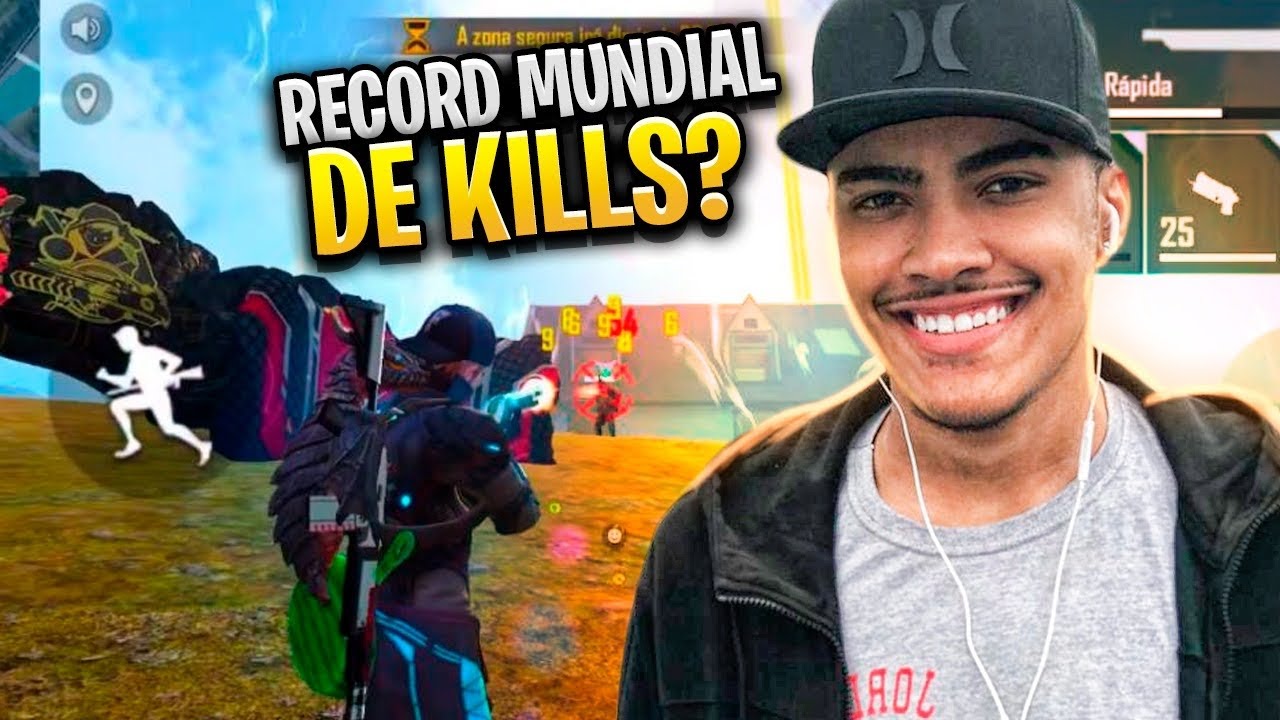 BATI O RECORD DE KILLS NA RANQUEADA? ESPECIAL DE UM MILHÃO - FREE FIRE MOBILE