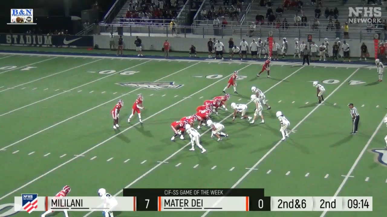 (#2 In The Nation Mater Dei) Vs Mililani (Cali VS Hawaii)