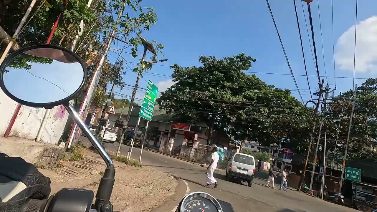 Kumali (Thekkady) - Mundakkayam road,  scenic highway. Full length time lapse video. Feb 2, 2026